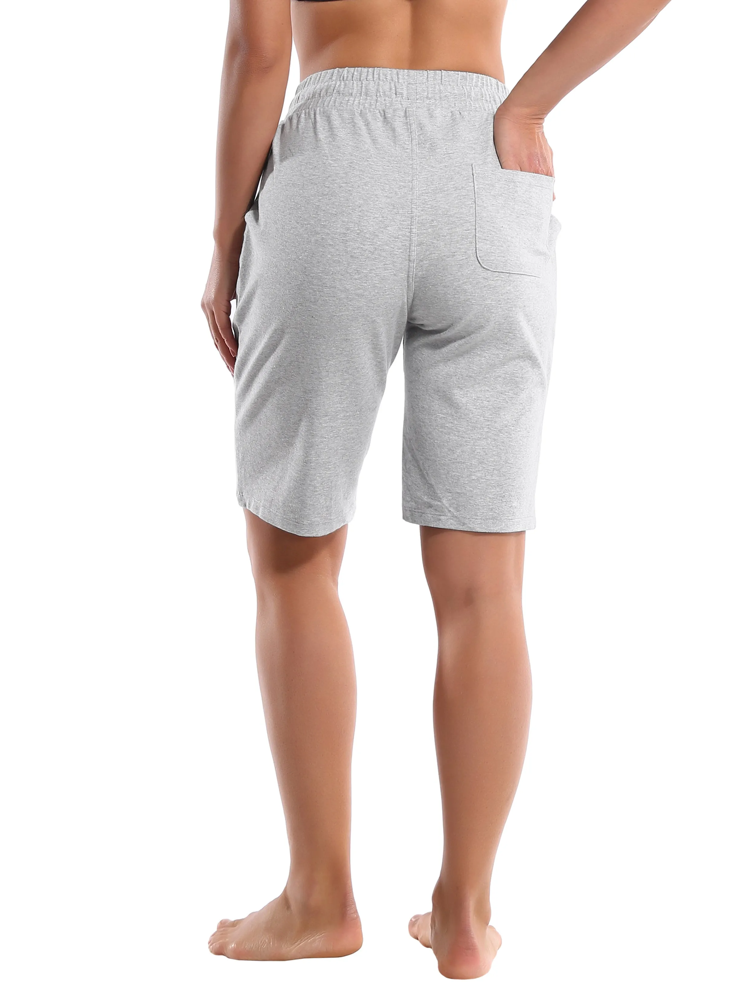 10" Joggers Shorts heathergray_Biking