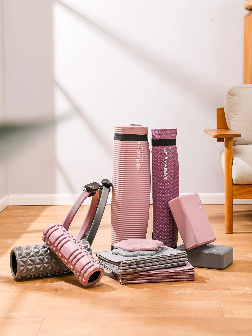 5mm Anti-slip Yoga Mat (Purple)
