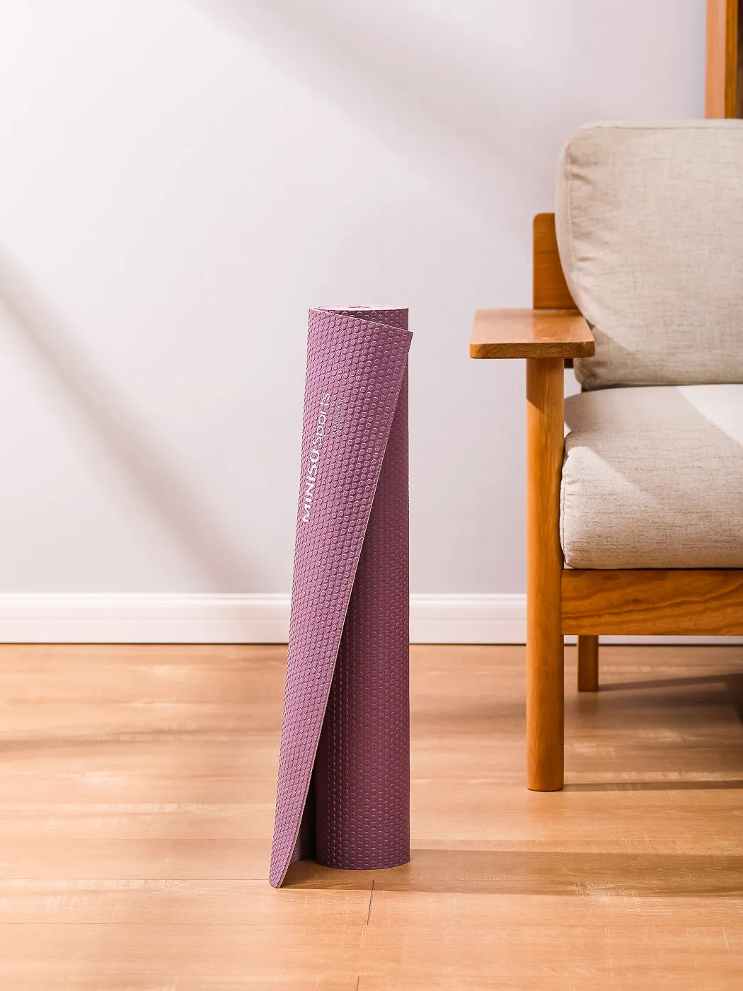 5mm Anti-slip Yoga Mat (Purple)