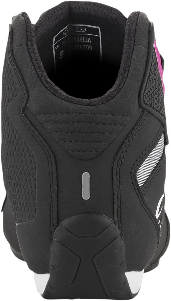 ALPINESTARS Women's Sektor Shoes - Black/Pink - US 5.5 251571910395.5