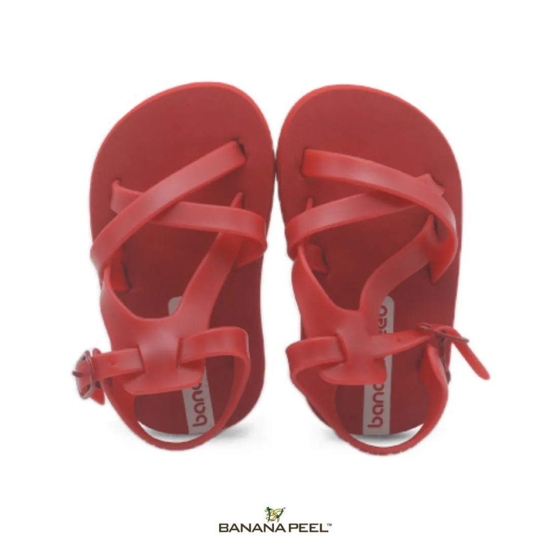 Banana Peel Slippers for Toddlers - DishyMoppet Liippy Brick