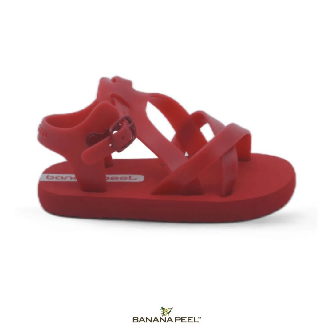 Banana Peel Slippers for Toddlers - DishyMoppet Liippy Brick