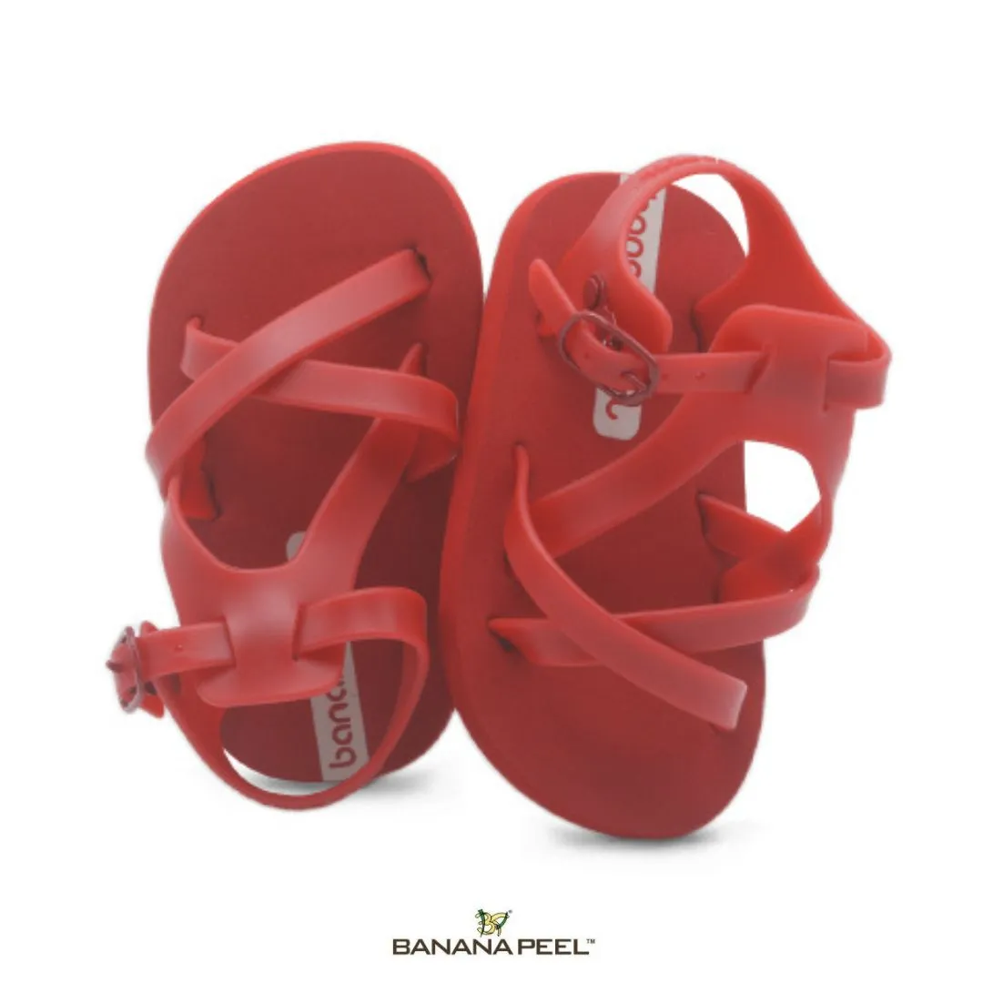 Banana Peel Slippers for Toddlers - DishyMoppet Liippy Brick