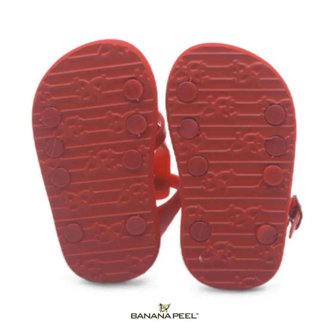 Banana Peel Slippers for Toddlers - DishyMoppet Liippy Brick