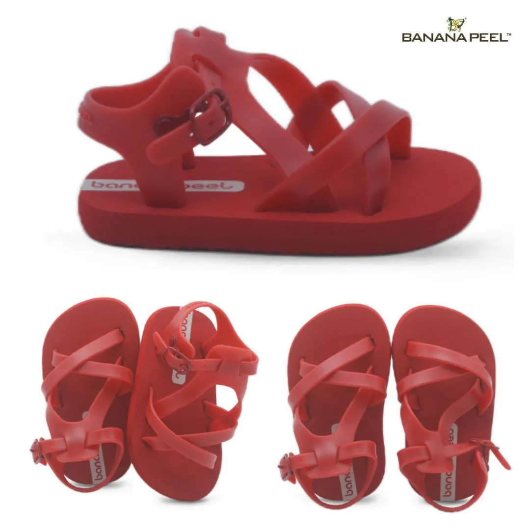 Banana Peel Slippers for Toddlers - DishyMoppet Liippy Brick
