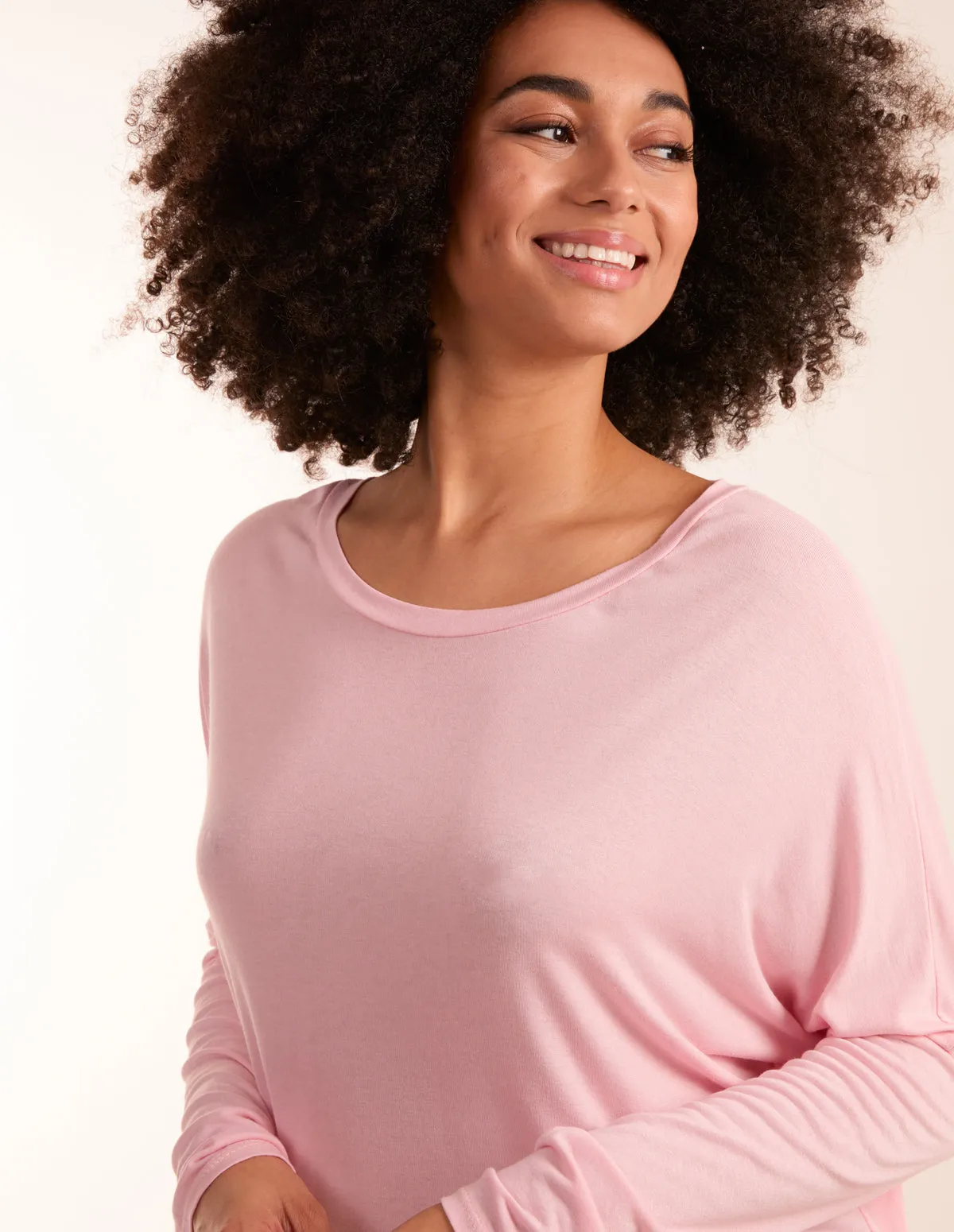 Batwing High Low Top