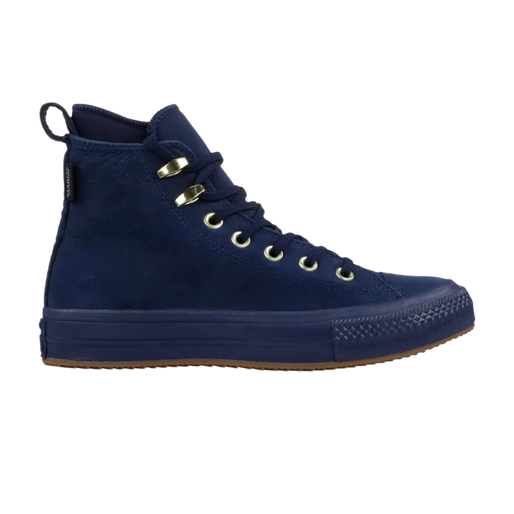 Converse Wmns Chuck Taylor All Star Waterproof Hi 'Midnight Navy' Sneakers, Blue