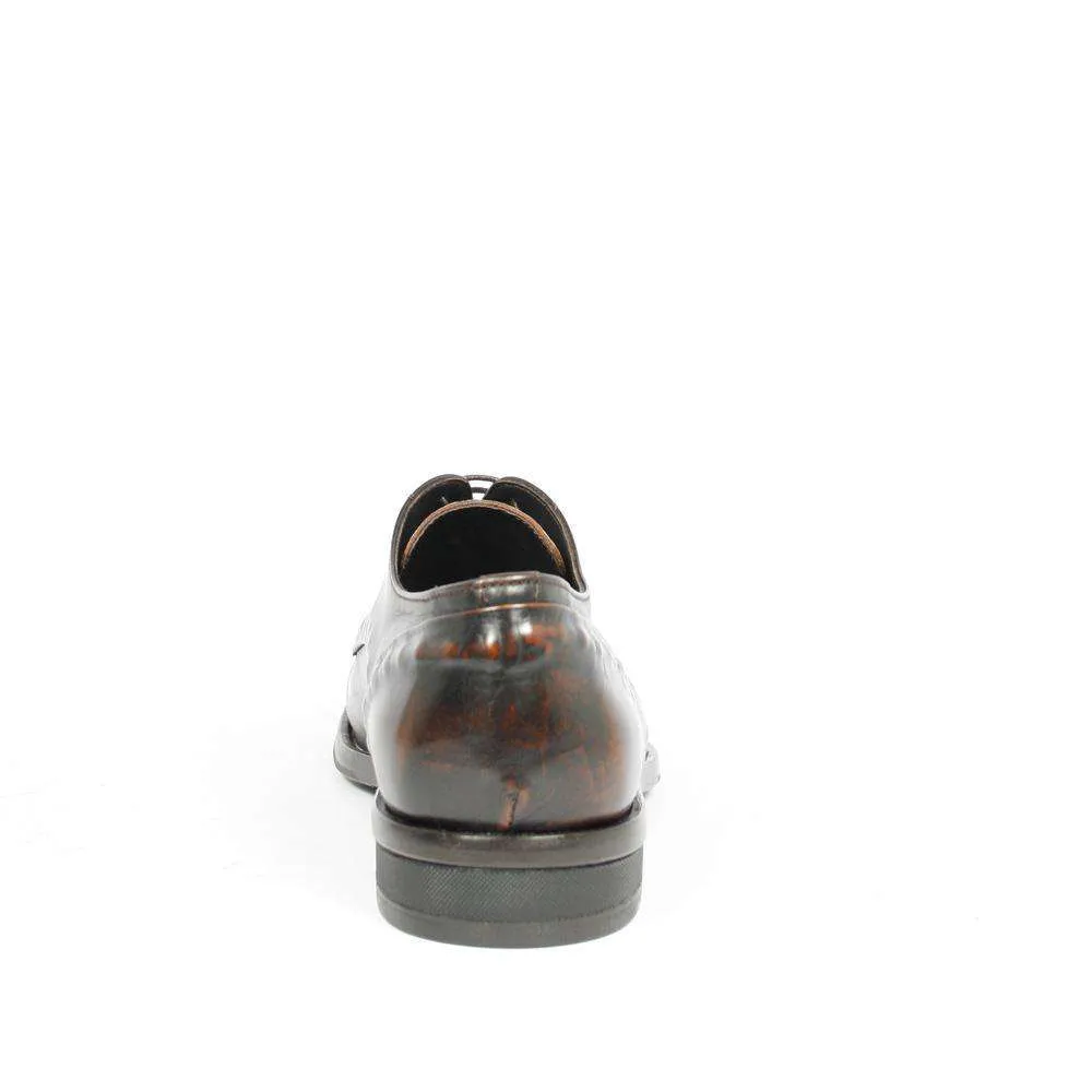 Corvari Men's Gioia Curry Brown Oxfords (COR1010)