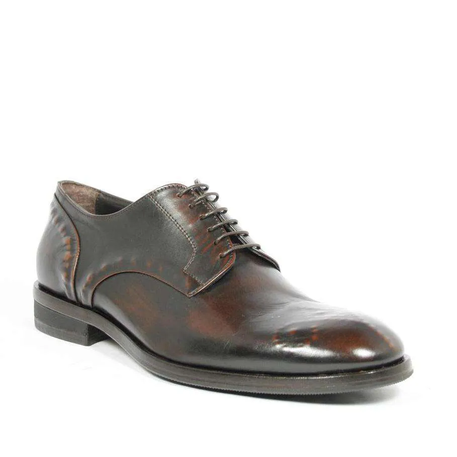Corvari Men's Gioia Curry Brown Oxfords (COR1010)