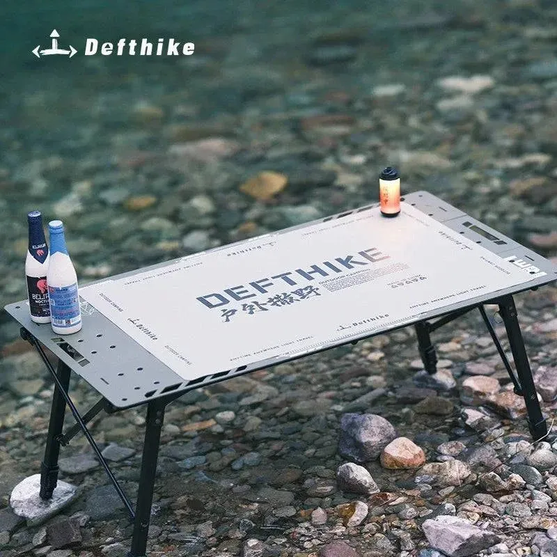 Difeike Outdoor Table Mat Camping Chicken Rolls Table Three Piece Table Mat Anti Slip Wear Resistant Easy To Clean Portable