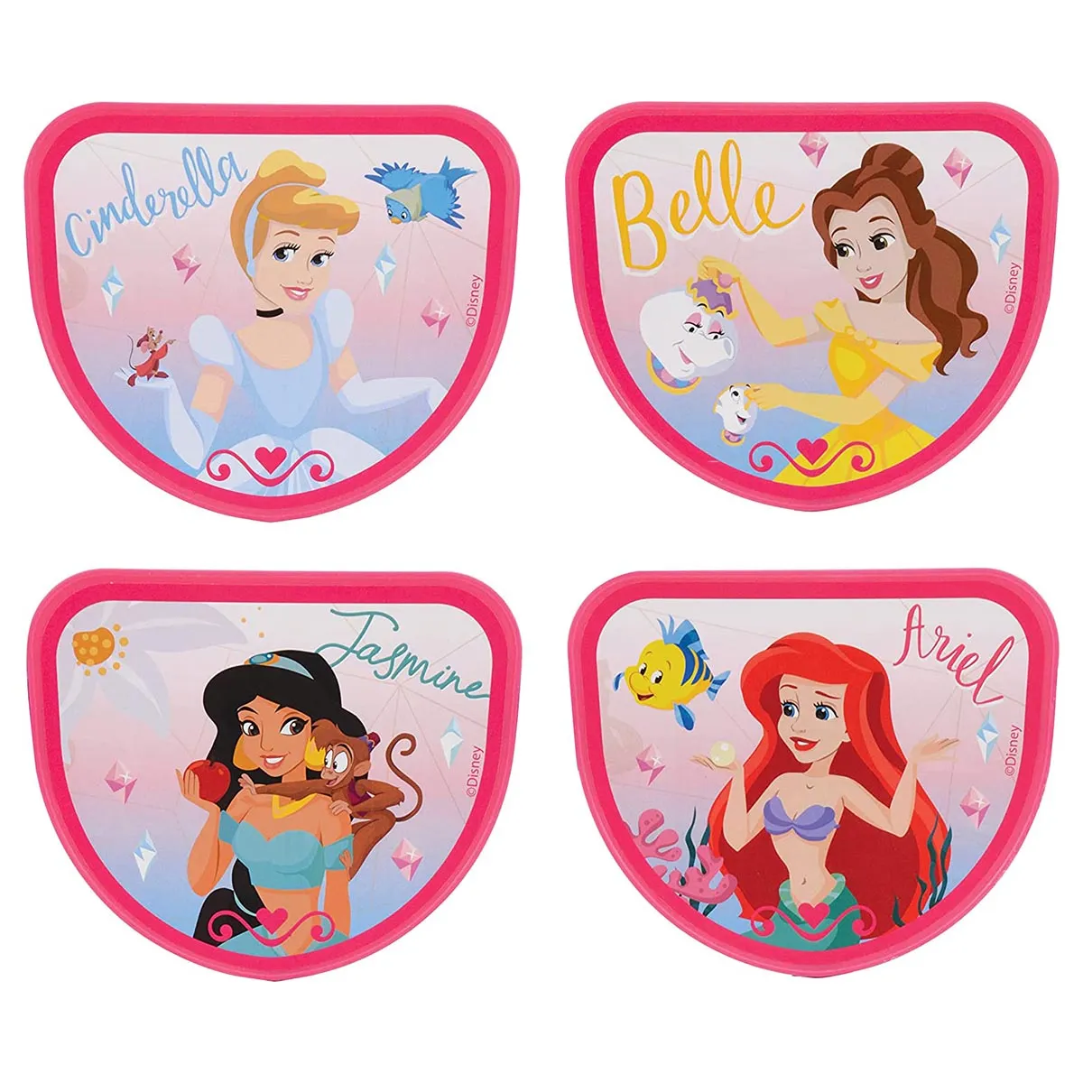 Disney Princess Switch It Tri-Scooter with 4 Character Plaques
