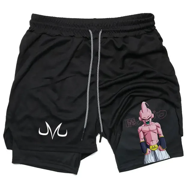 Dragon Ball Z Running Fitness Shorts Men