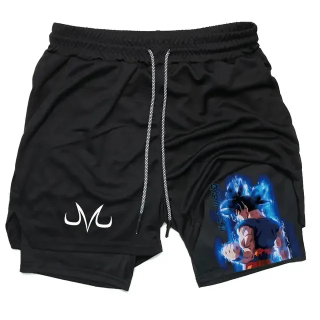 Dragon Ball Z Running Fitness Shorts Men