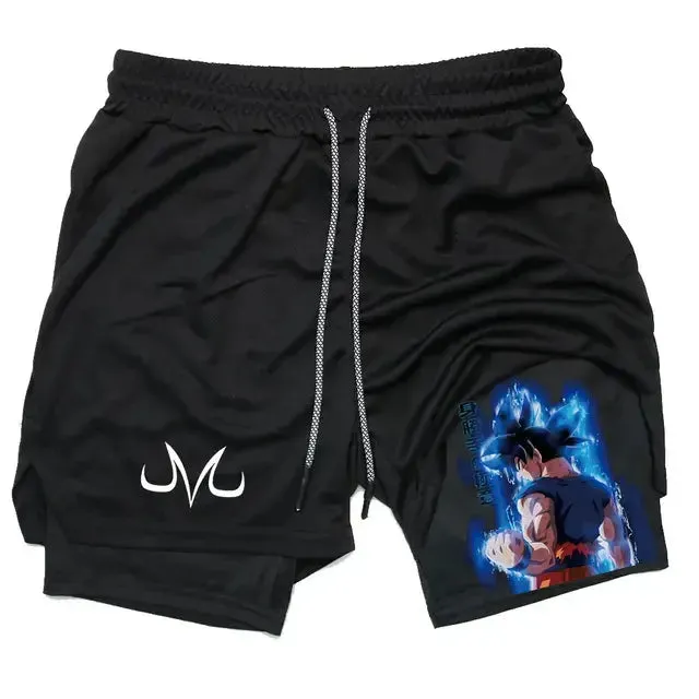 Dragon Ball Z Running Fitness Shorts Men