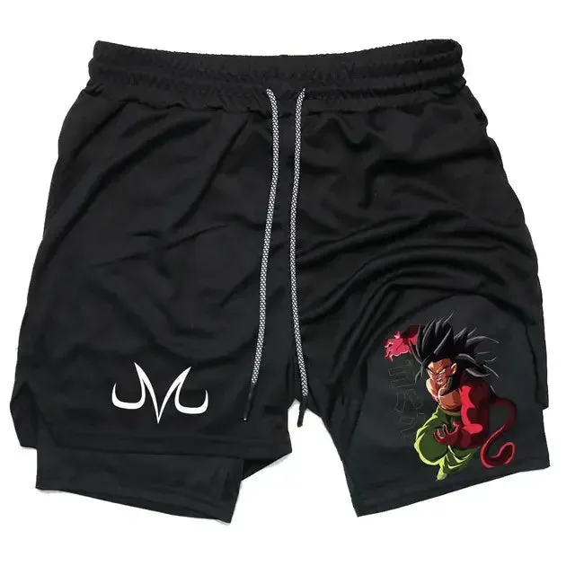 Dragon Ball Z Running Fitness Shorts Men