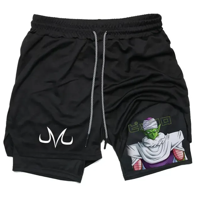 Dragon Ball Z Running Fitness Shorts Men