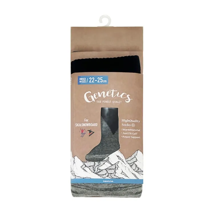 Genetics Snow Socks-BLACK