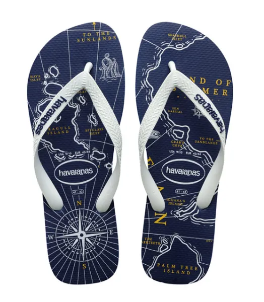 HAVAIANAS TOP NAUTICAL - NAVY BLUE.WHITE.NAVY BLUE