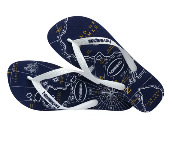 HAVAIANAS TOP NAUTICAL - NAVY BLUE.WHITE.NAVY BLUE