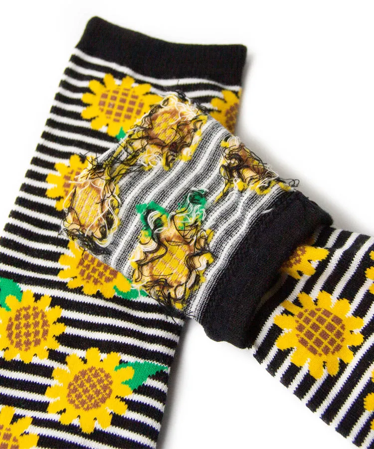 Himawari Tabi Socks / High Quality Sun flower Japanese Socks