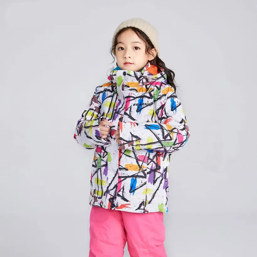 Kids Ski Snowboard Jacket Winter Snow Coat