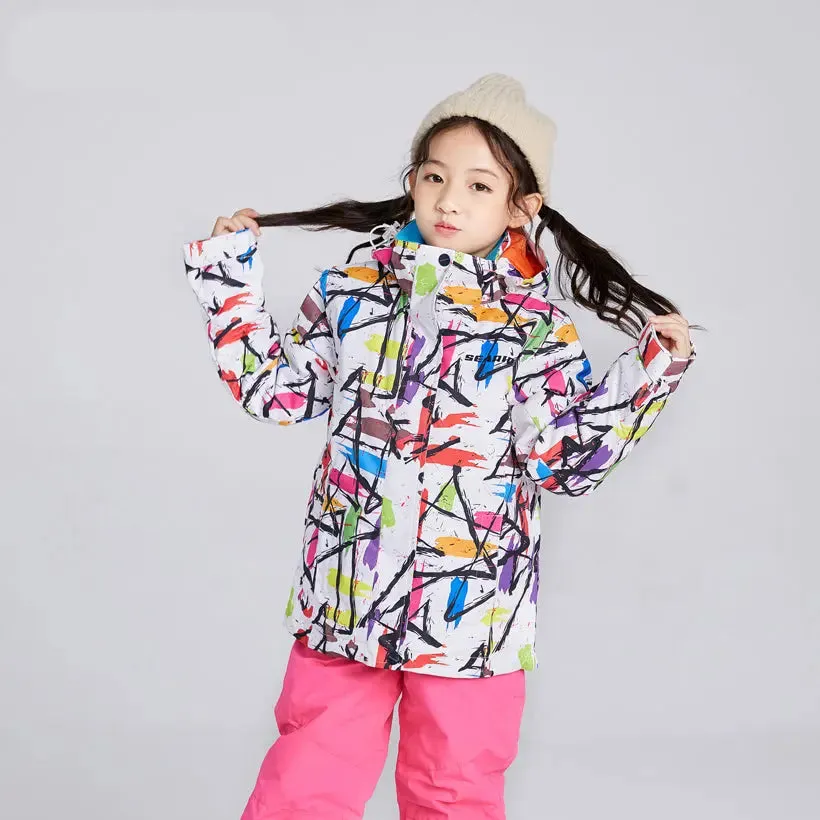Kids Ski Snowboard Jacket Winter Snow Coat