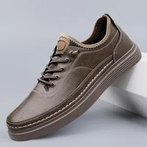 Maverick Genuine Leather Sneakers