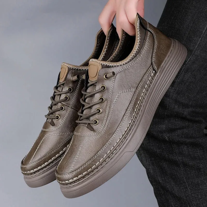 Maverick Genuine Leather Sneakers