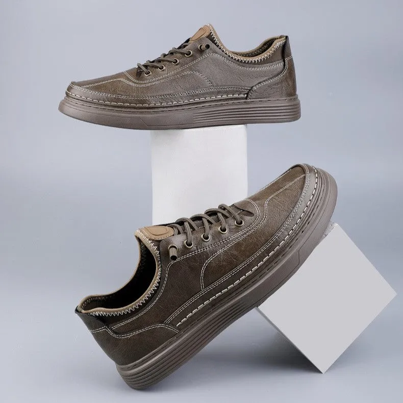 Maverick Genuine Leather Sneakers