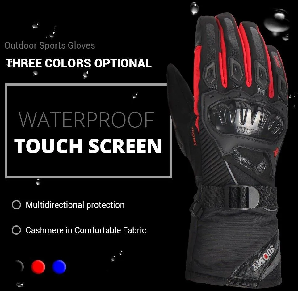 Military Tactical Waterproof Windproof Warm Gloves