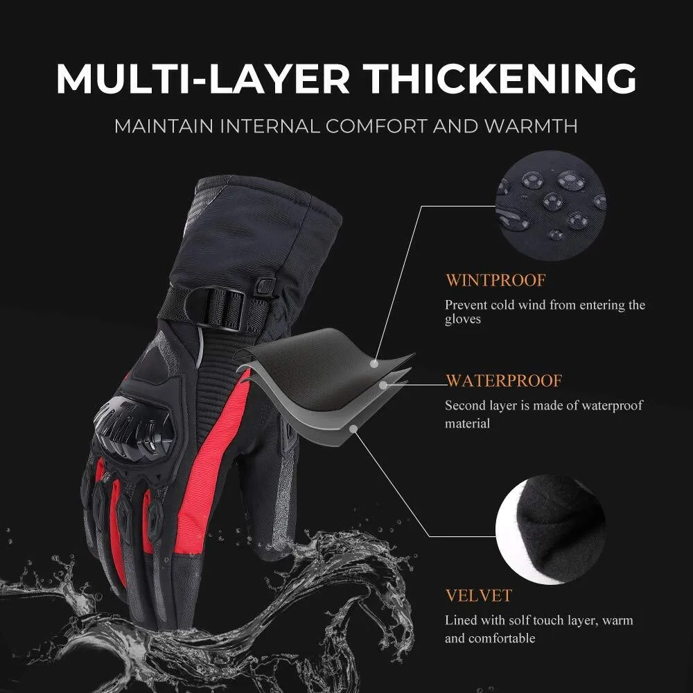 Military Tactical Waterproof Windproof Warm Gloves