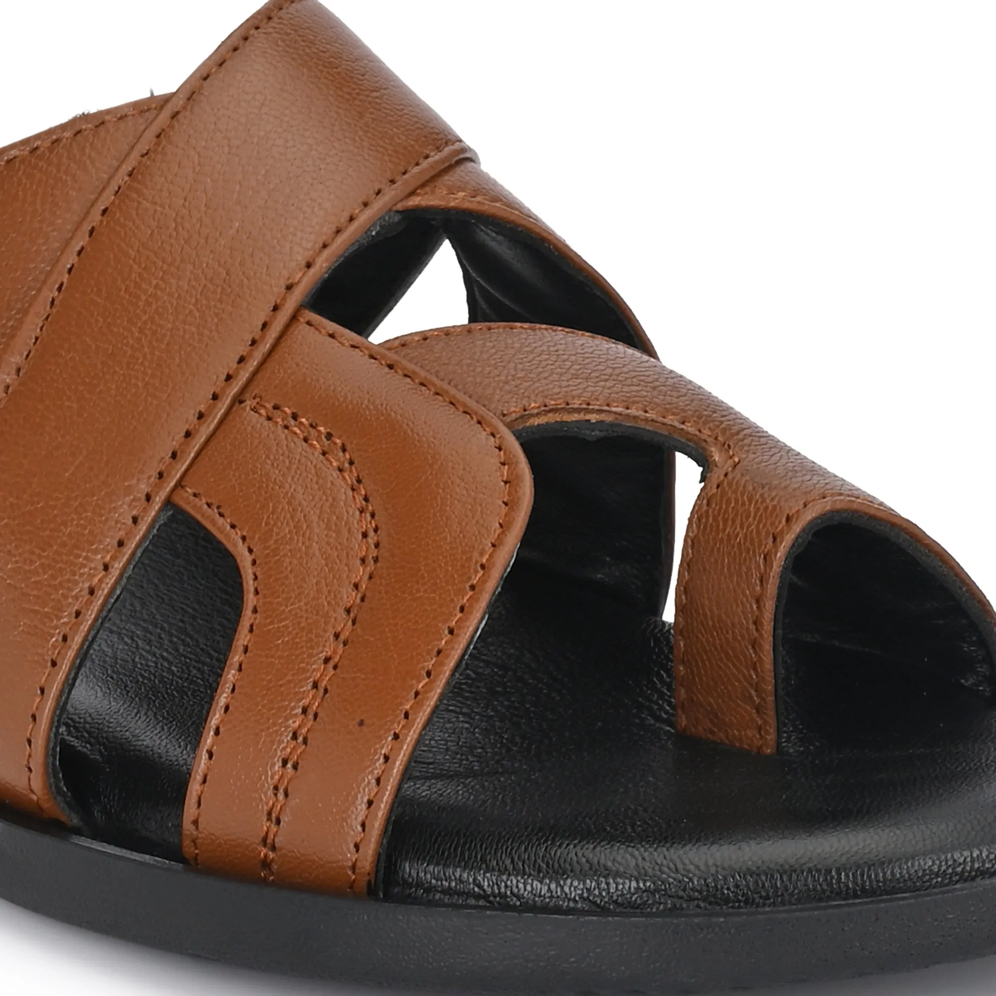 Modern Classic Men’s Leather Slippers for Men's