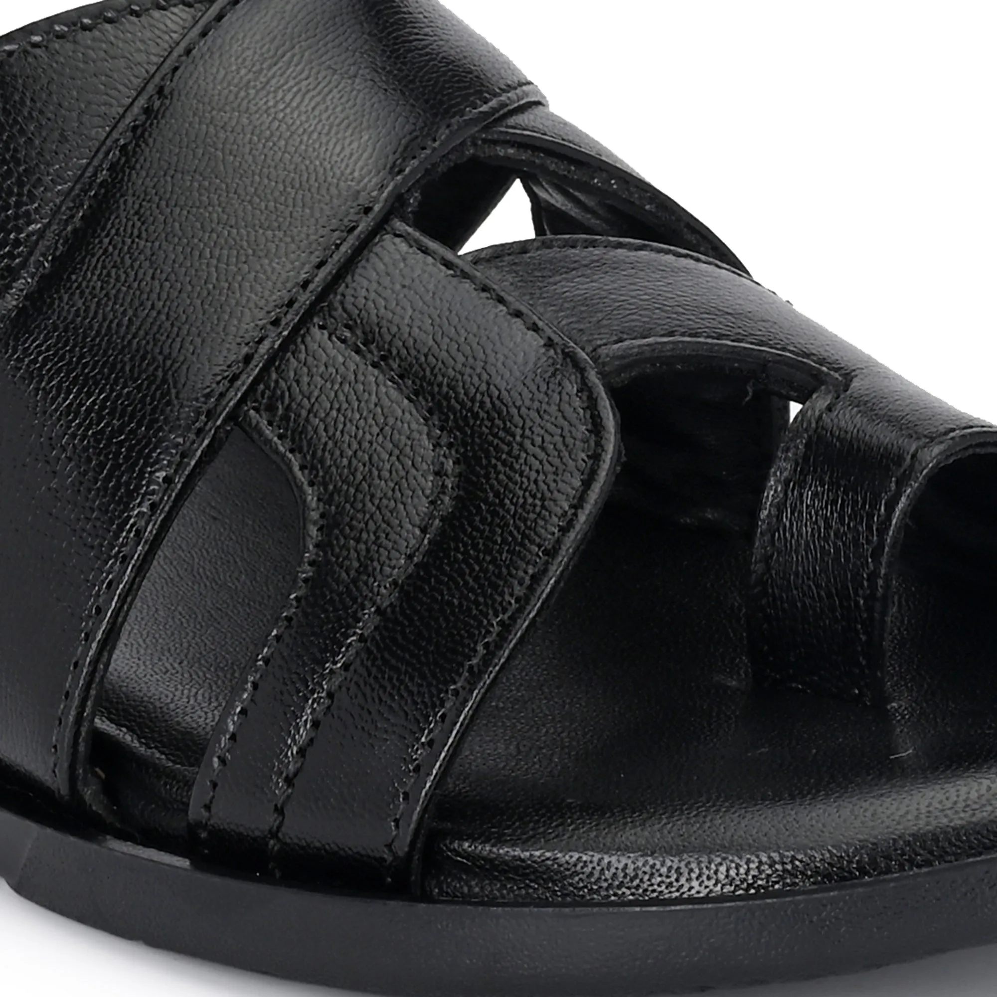 Modern Classic Men’s Leather Slippers for Men's