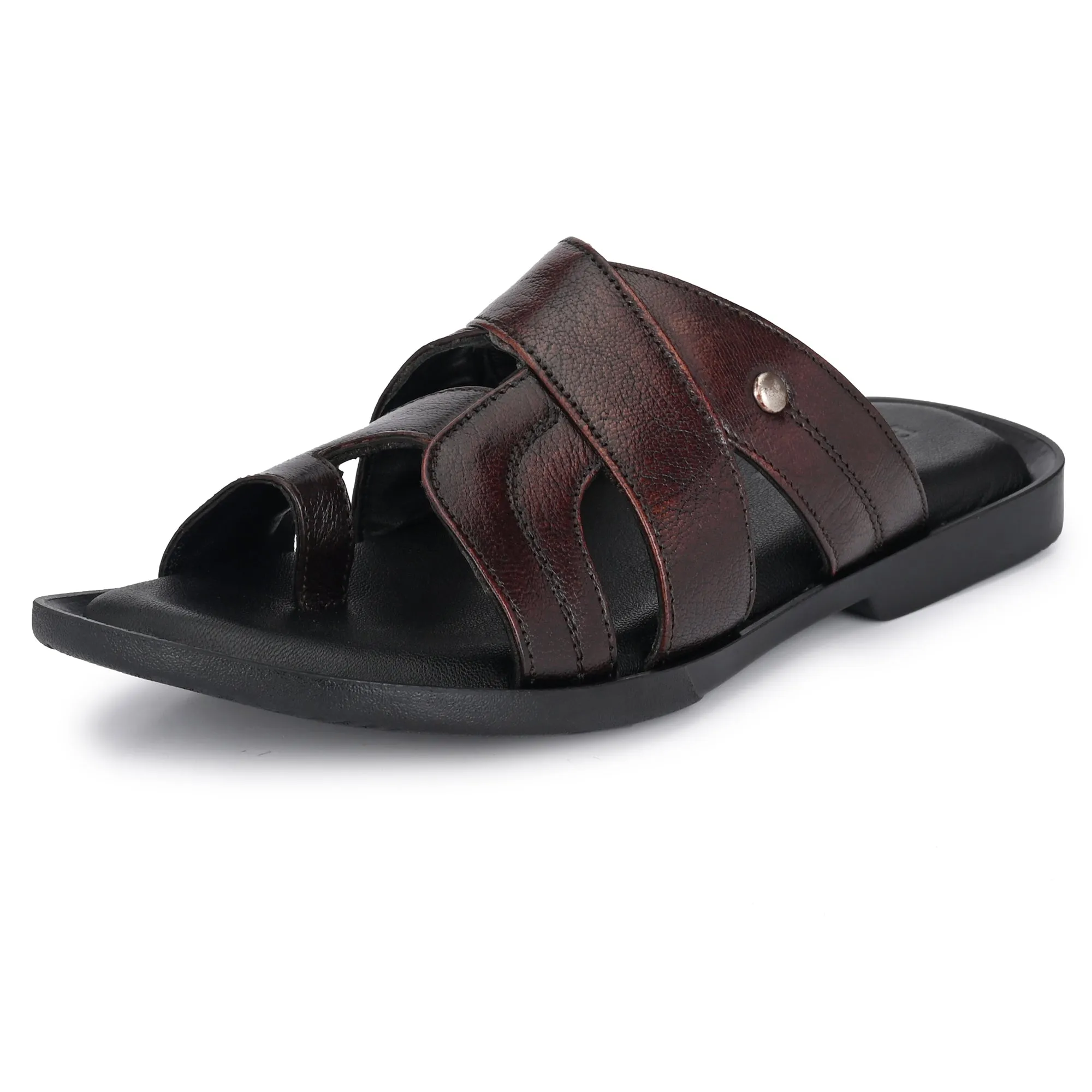 Modern Classic Men’s Leather Slippers for Men's