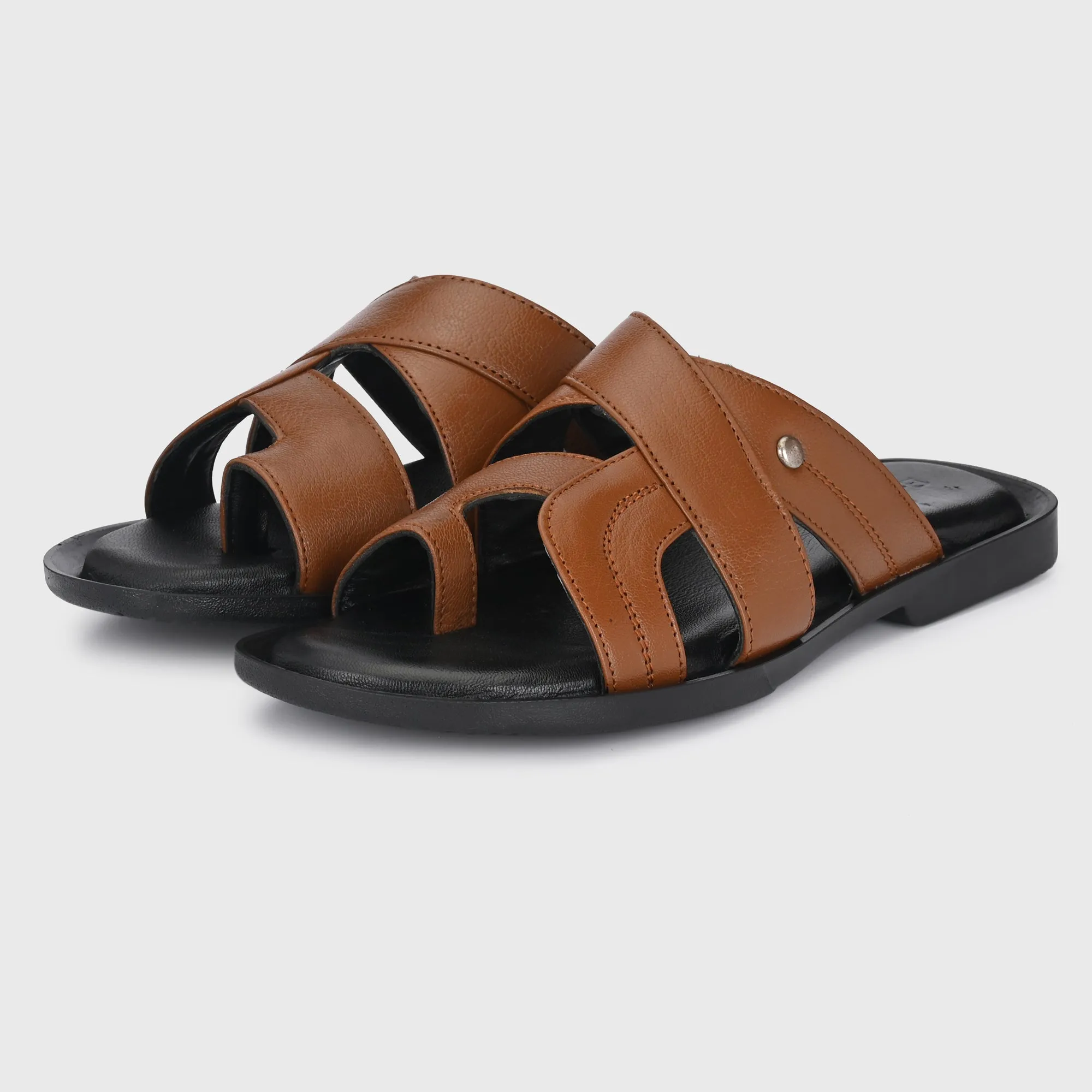 Modern Classic Men’s Leather Slippers for Men's