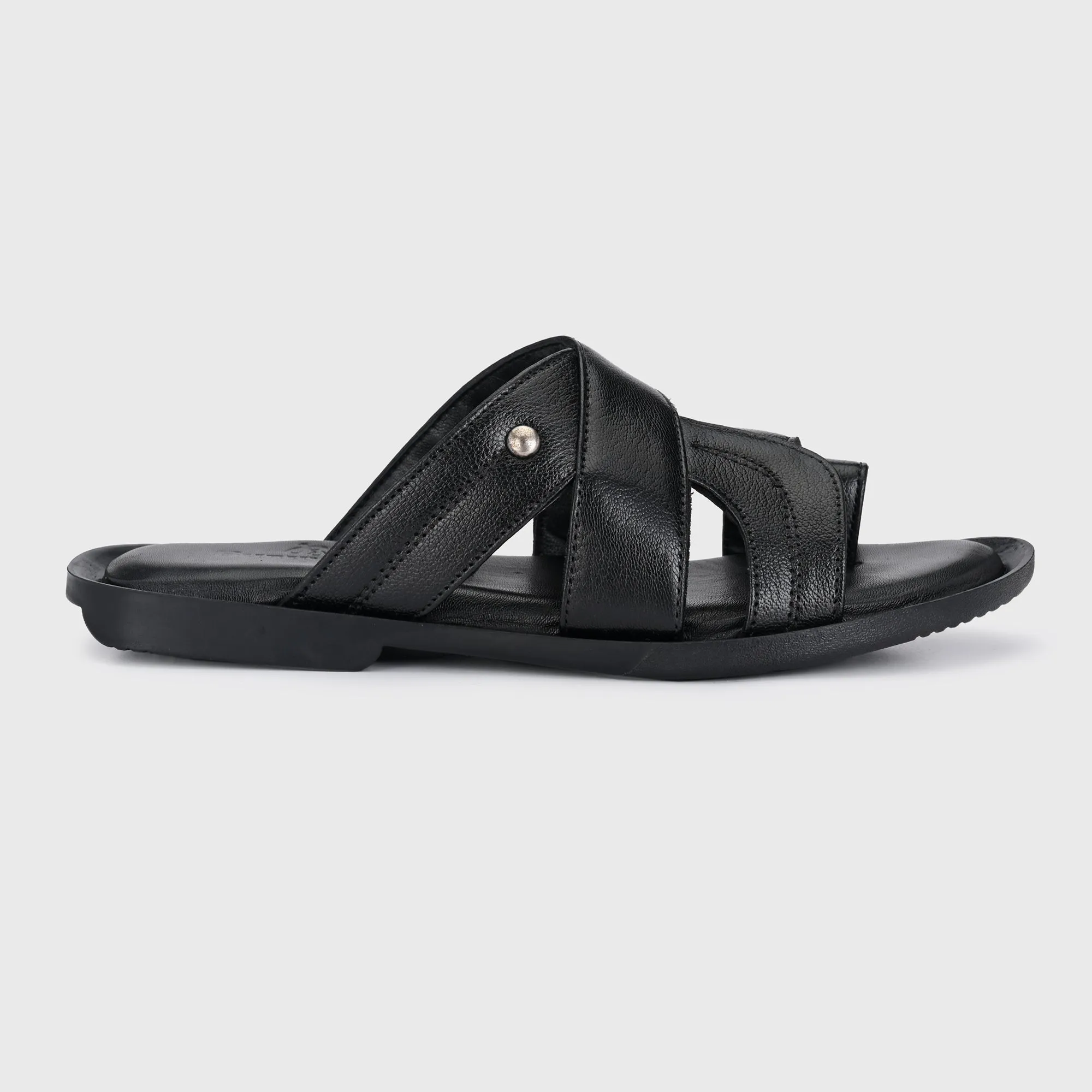 Modern Classic Men’s Leather Slippers for Men's