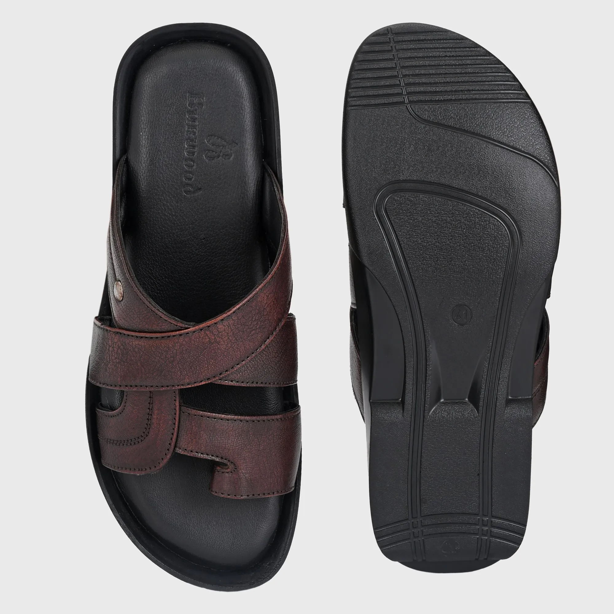 Modern Classic Men’s Leather Slippers for Men's