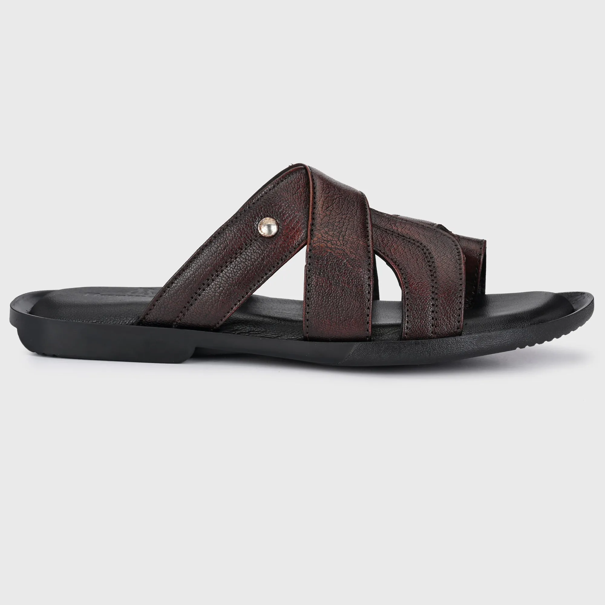 Modern Classic Men’s Leather Slippers for Men's