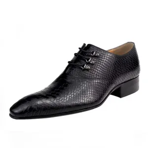 Opulessa Patterned Buckle Oxfords