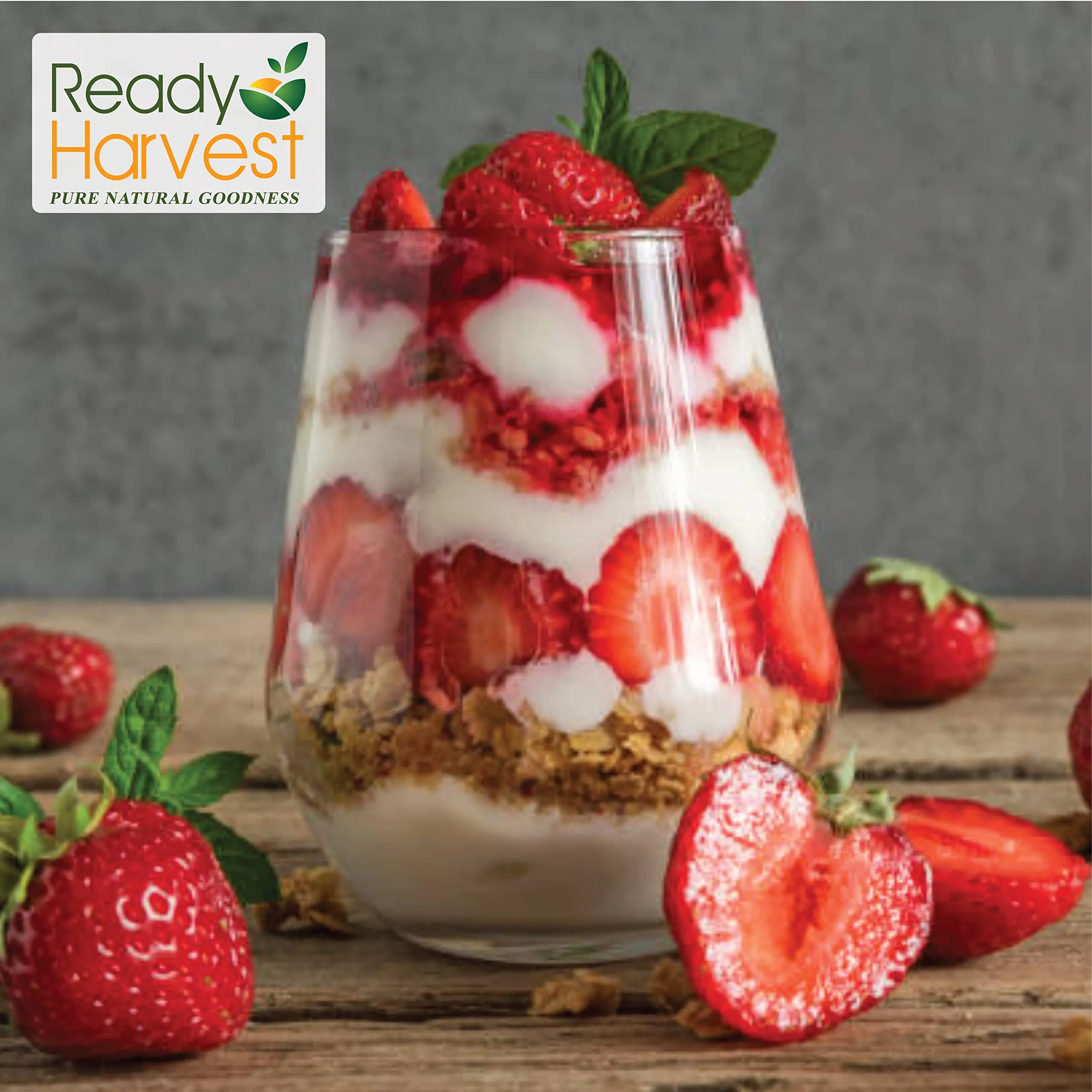 Ready Harvest Freeze-Dried Strawberries - 30 Year Shelf Life - #10 Can