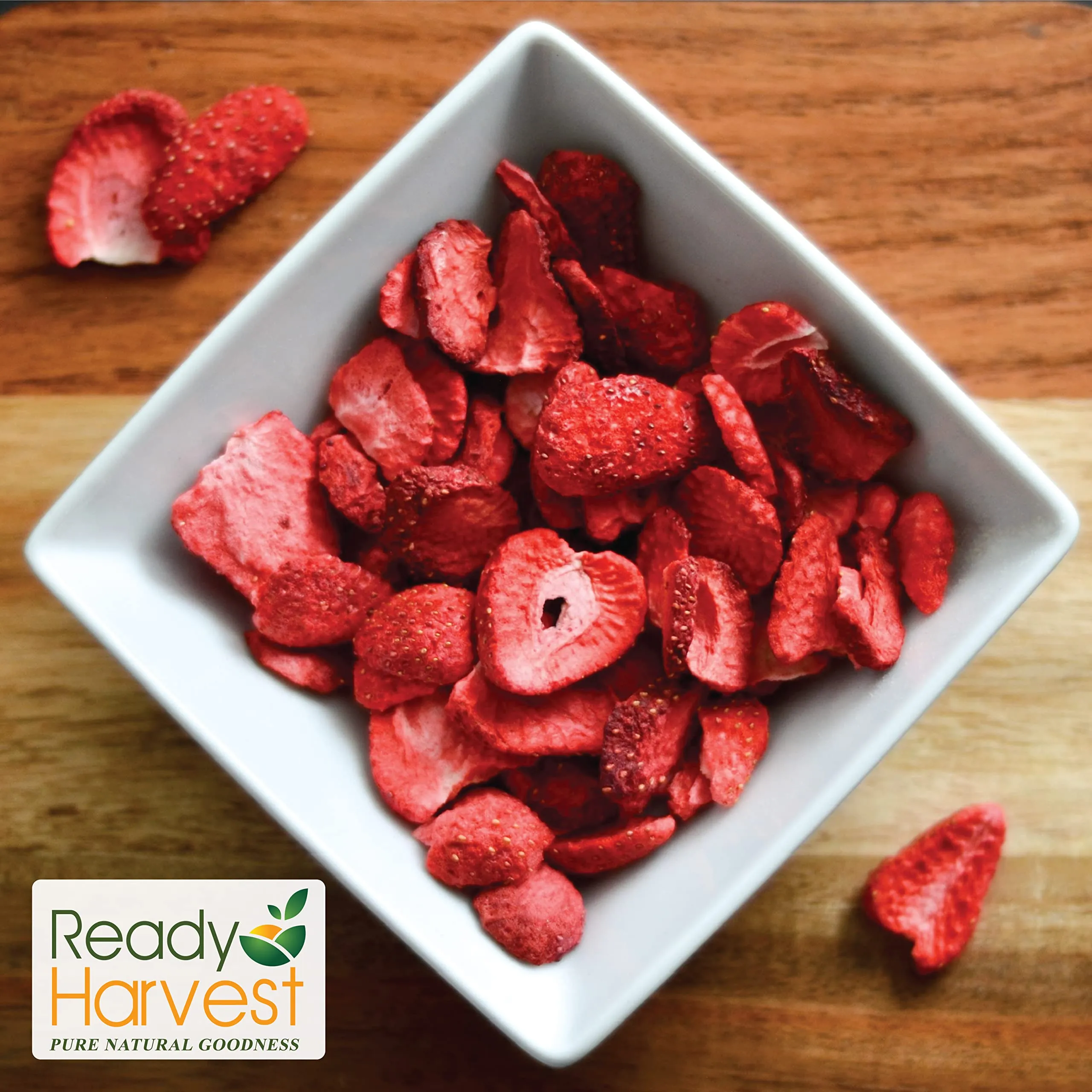Ready Harvest Freeze-Dried Strawberries - 30 Year Shelf Life - #10 Can