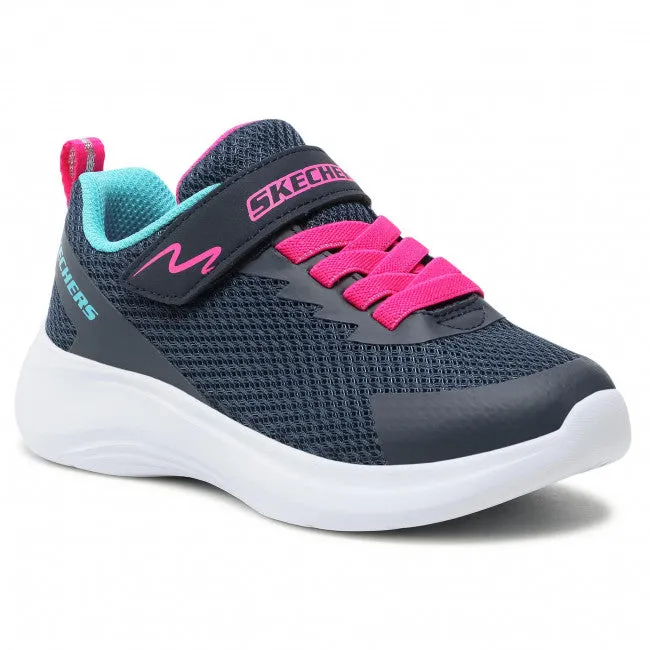 Skechers Kids Jammin' Jogger Trainers - Navy
