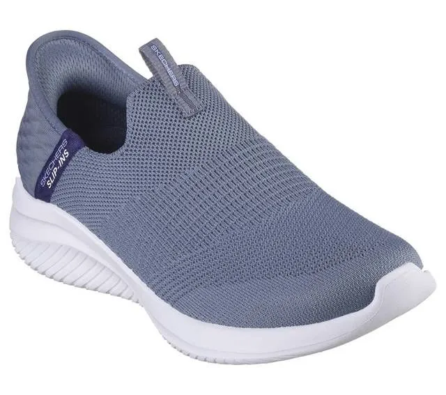 Skechers Women's 149708/SLT Ultra Flex 3.0 - Cozy Streak Trainers Slate Blue