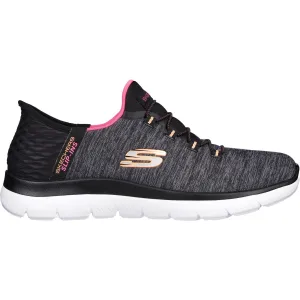 Skechers Womens Summits Dazzling Haze Trainers - Black